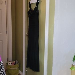 Black formal dress